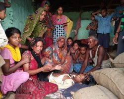Photo of ठनका गिरने से एक बालक की मौत एक घायल