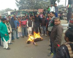 Photo of नीतीश की दमनकारी नीति पर युवा राजद ने किया पुतला दहन